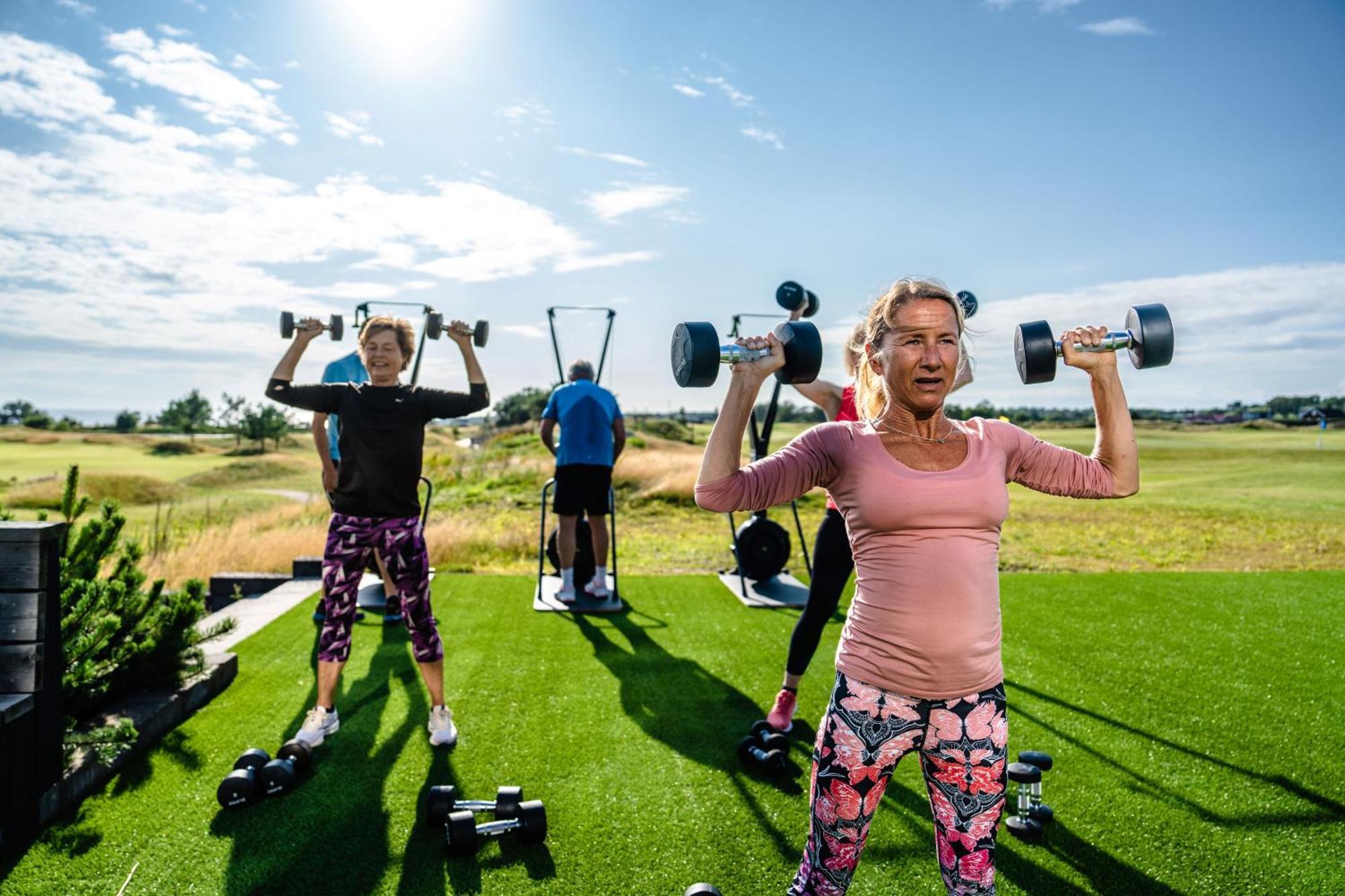 Halmstad Golfarena Hotell & Laegenheter Strandlida Kültér fotó