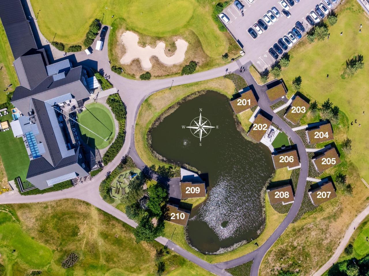 Halmstad Golfarena Hotell & Laegenheter Strandlida Kültér fotó